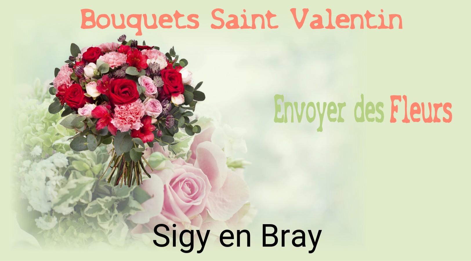 Roses de Saint-Valentin livrées à Sigy-en-Bray